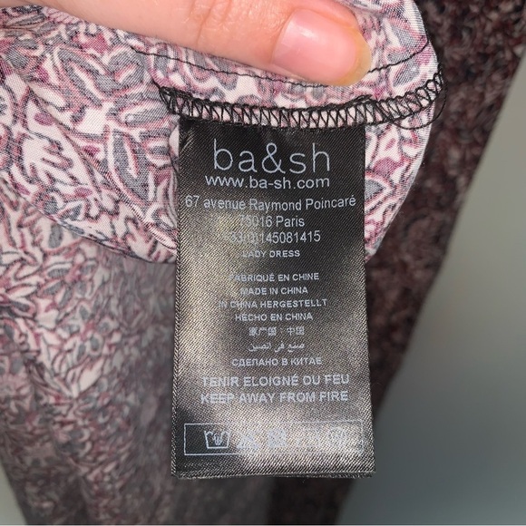 Ba&sh Glee Robe Midi Dress XS - Picture 12 of 14